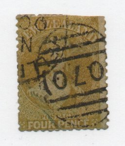 New Zealand  - SG# 120 Used - wmk Large Star- Perf 12 1/2    /      Lot 0925311