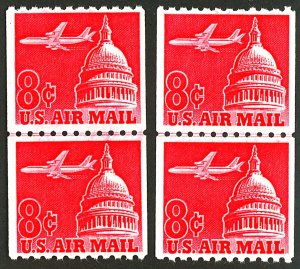 U.S. #C65 MINT PAIR SET OG HR