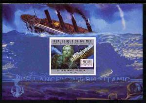 Guinea 2011 Titanic Disaster 3 SS Imperf.MNH 