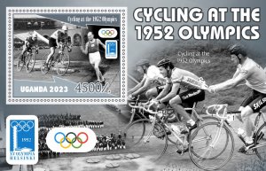 Stamps.Olympic Games 1952 Cycling 2024 year 6 sheets perforated MNH **