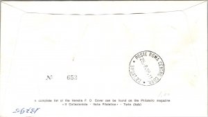 Vatican FDC 1968 - Bogota Trip Of Pope Paul, Registered Mail - F30757