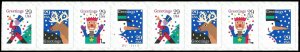 PCBstamps   US #2799a PNC8 29c Christmas (V111111), MNH, (1)