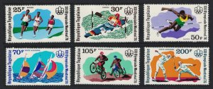 Togo Sailing Motorbike Olympic Games Montreal 6v 1976 MNH SG#1144-1149