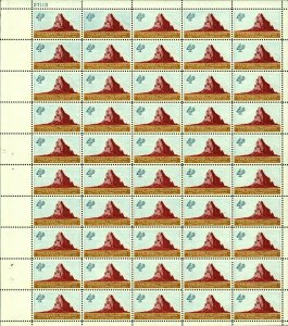 New Mexico Statehood Sheet of Fifty 4 Cent Postage Stamps Scott 1191