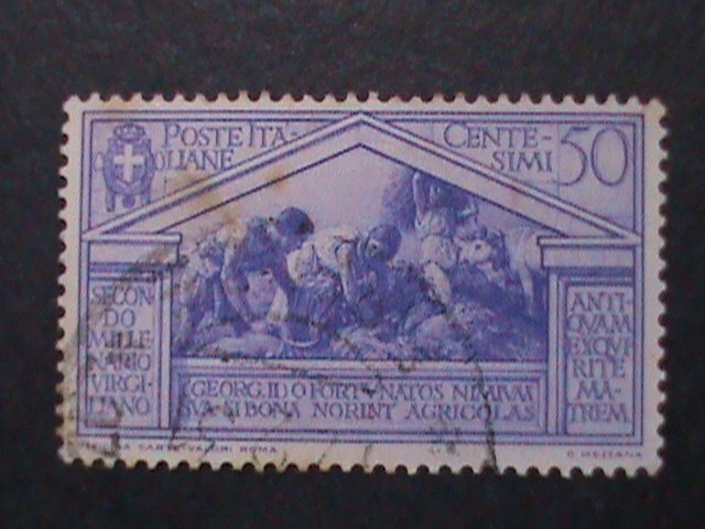 ​ITALIY-1930 OVER 92 YEARS OLD HIGH CATALOG VALUE USED STAMPS VERY FINE