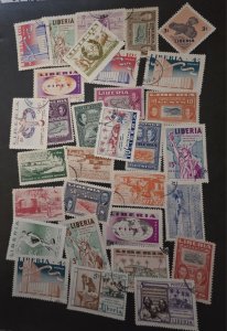 LIBERIA Stamp Lot Used  T17133