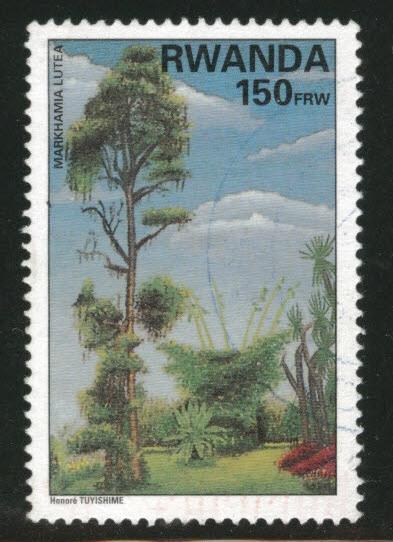 RWANDA Scott 1391 Used stamp 1998