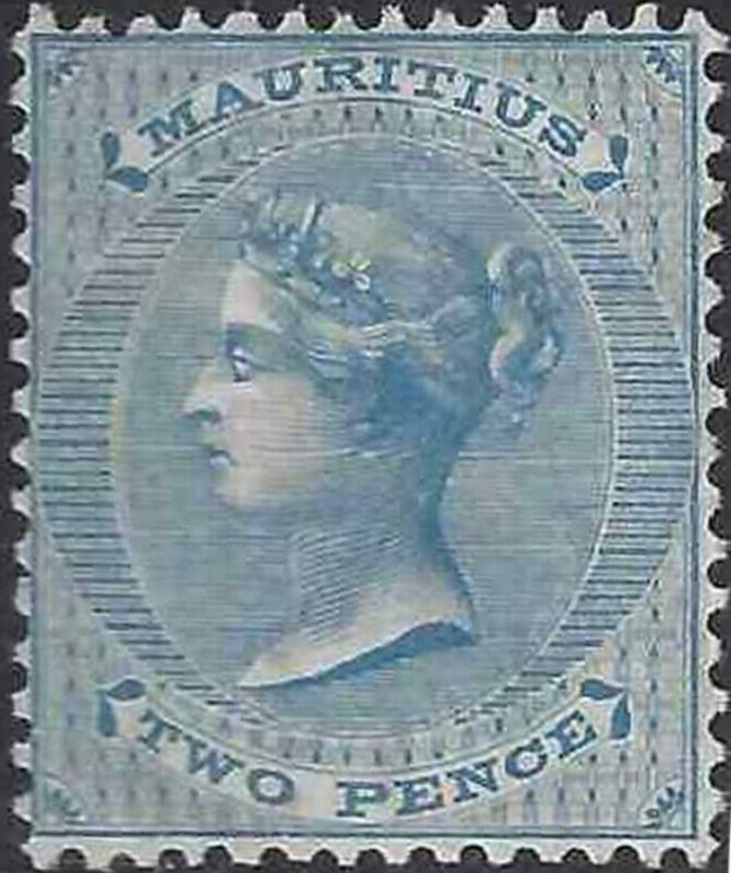 Mauritius 1863-1872 SC 33 MLH