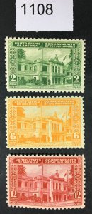 PHILIPPINES US STAMPS # 455-457 MINT OG NH CAT. $ LOT #1108