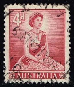 Australia #318 Queen Elizabeth II; Used (0.25)