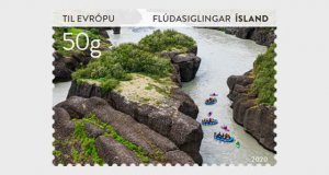 2020 Iceland Tourism IX - White Water Rafting  (Scott NA) MNH