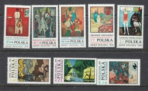 Poland 1763-70 MNH 1970 Paintings (ap7386)