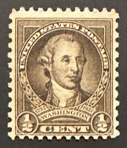 Scott#: 704 - Washington at 45 1/2c 1932 Single Stamp MNH OG - Lot 9