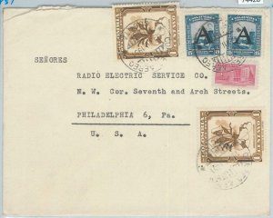 74428 - COLOMBIA - POSTAL HISTORY -  COVER  1951 -  FLOWERS Orchids
