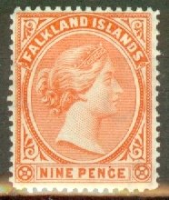 HS: Falkland Islands 17 mint CV $60