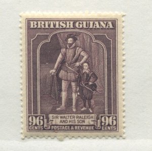 British Guiana KGVI 1944 96 cents perf 12 1/2 by 13 1/2 unmounted mint NH