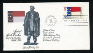 US 1644 UA American Bicentennial -  North Carolina, Fleet...