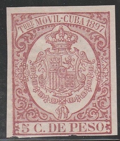 1897 Cuba Stamps Timbre Movil Tax Spain MNH