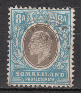 Somaliland - 1905 KEVII 8a Sc# 47  (8389)