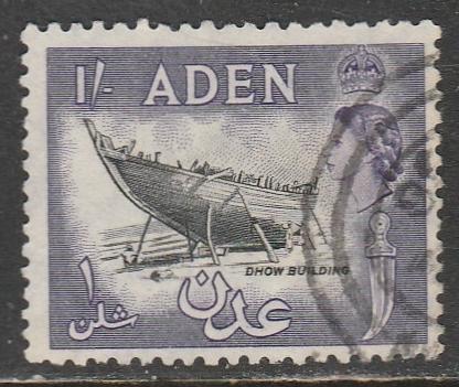 Aden  1955  Scott No. 55a  (O)