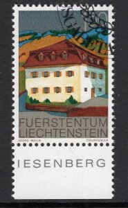 Liechtenstein   #648   cancelled  1978  buildings  1.50fr