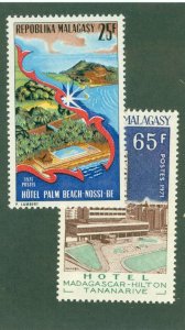 MADAGASCAR 458-9 MNH BIN $2.00