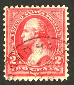 U.S. #252 USED THIN