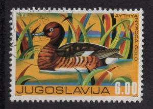 Yugoslavia   #1298  1976 used fresh-water fauna  6d dock