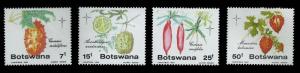 BOTSWANA #372-375, MH