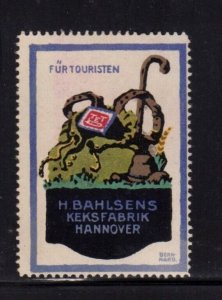 German Stamp - H. Bahlsen's Biscuit Factory For Tourists Artist Bernhard