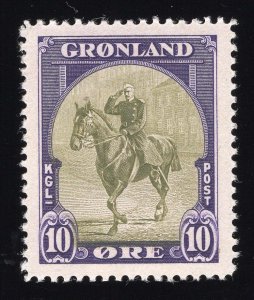 Greenland Scott #10-18 Stamp - Mint Set