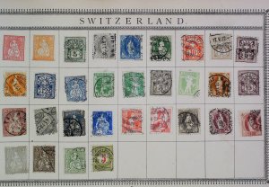 Switzerland Used Stamps 20789-