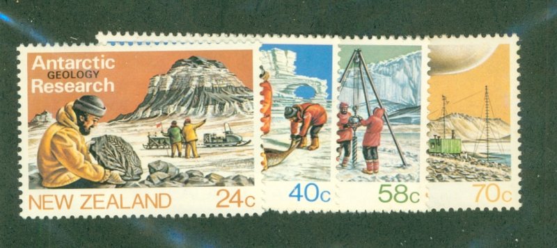 NEW ZEALAND 791-4 MH BIN $2.50