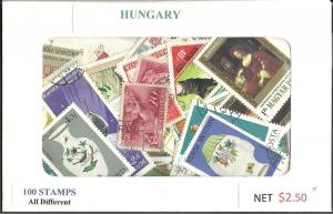 Hungary Mix, 100 All Different, Used**-