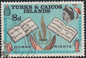 Turks and Caicos #176   USED