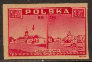 Poland   #374  MLH  (1945)  