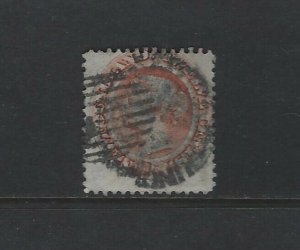 NEWFOUNDLAND - #29 - 12c QUEEN VICTORIA USED STAMP 