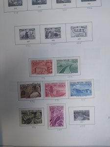 collection on pages Albania 1945-65 GX: CV $198