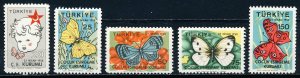 Turkey #RA224-RA228  Set of 5 MNH