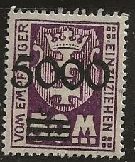 Danzig ^ Scott # J26 - MH