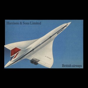 Bahrain 1976 Inaugural Concorde Flight presentation folder ––