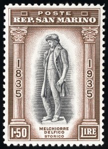 San Marino Stamps # 179 MNH Scott Value $210.00