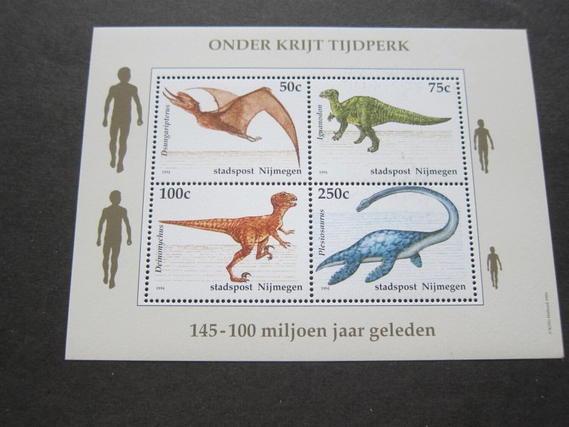 Netherlands dinosaur MS MNH #51633