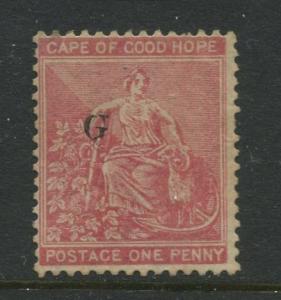 Griqualand West- Scott 12 -Definitive Overprint -1877- MNG- Single 1p Stamp