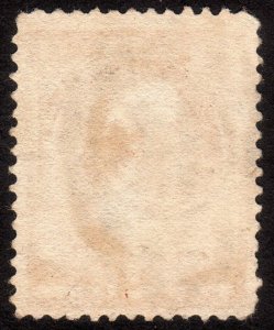 1883, US 2c, Washington, Used, Well centered, Sc 210