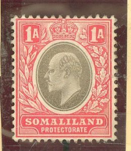 Somaliland Protectorate #41 Unused Single (King)