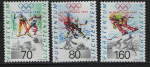 LIECHTENSTEIN  973-975 MNH