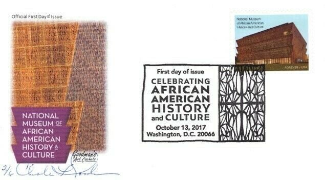 Goodman's Art Cachet 5251 African American History and Culture Washington DC