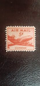 US Scott # c33; 5c Airmail from 1947; MNH, og; VF centering