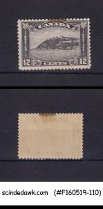 CANADA - 1930-31 12c SCOTT#175 1V - CV=27.50USD UNUSED HINGED SPOT ON TOP